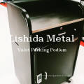 Mobile hotel valet parking podium with keys storage cabinet
Mobile hotel valet parking podium with keys storage cabinet 